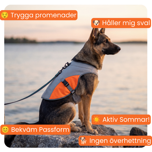Värmereglerande väst
